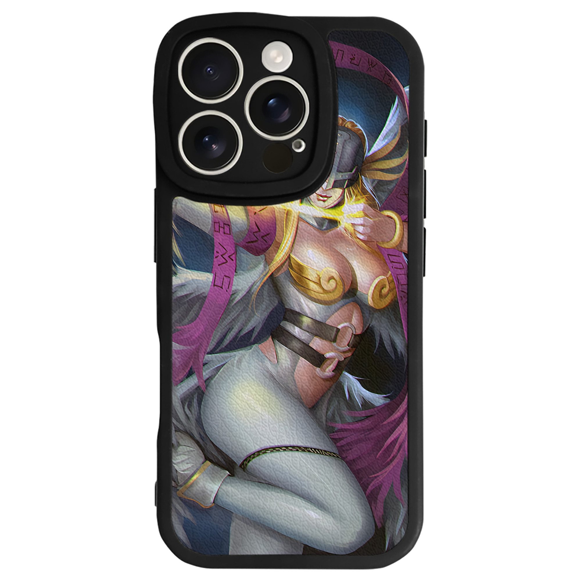 （画像用） Digimon デジタルモンスター/デジモン 【iPhone 16シリーズ対応】シリコンスマホケース（レザー調） 材質：シリコン
